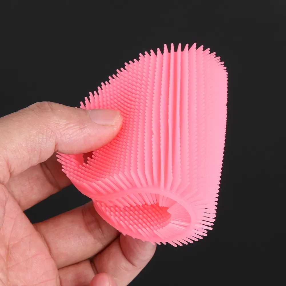 

Silicone Scrubber Multipurpose Silicone Cleaning Scrub Brushes Sponges for Dish Pot Veggies Cleaner Kitchen Washing Tool