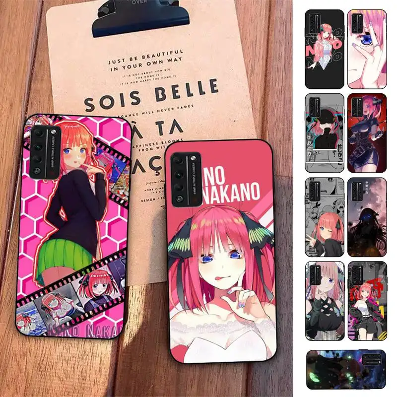 

Nino Nakano Anime Phone Case for Huawei Honor 10 i 8X C 5A 20 9 10 30 lite pro Voew 10 20 V30