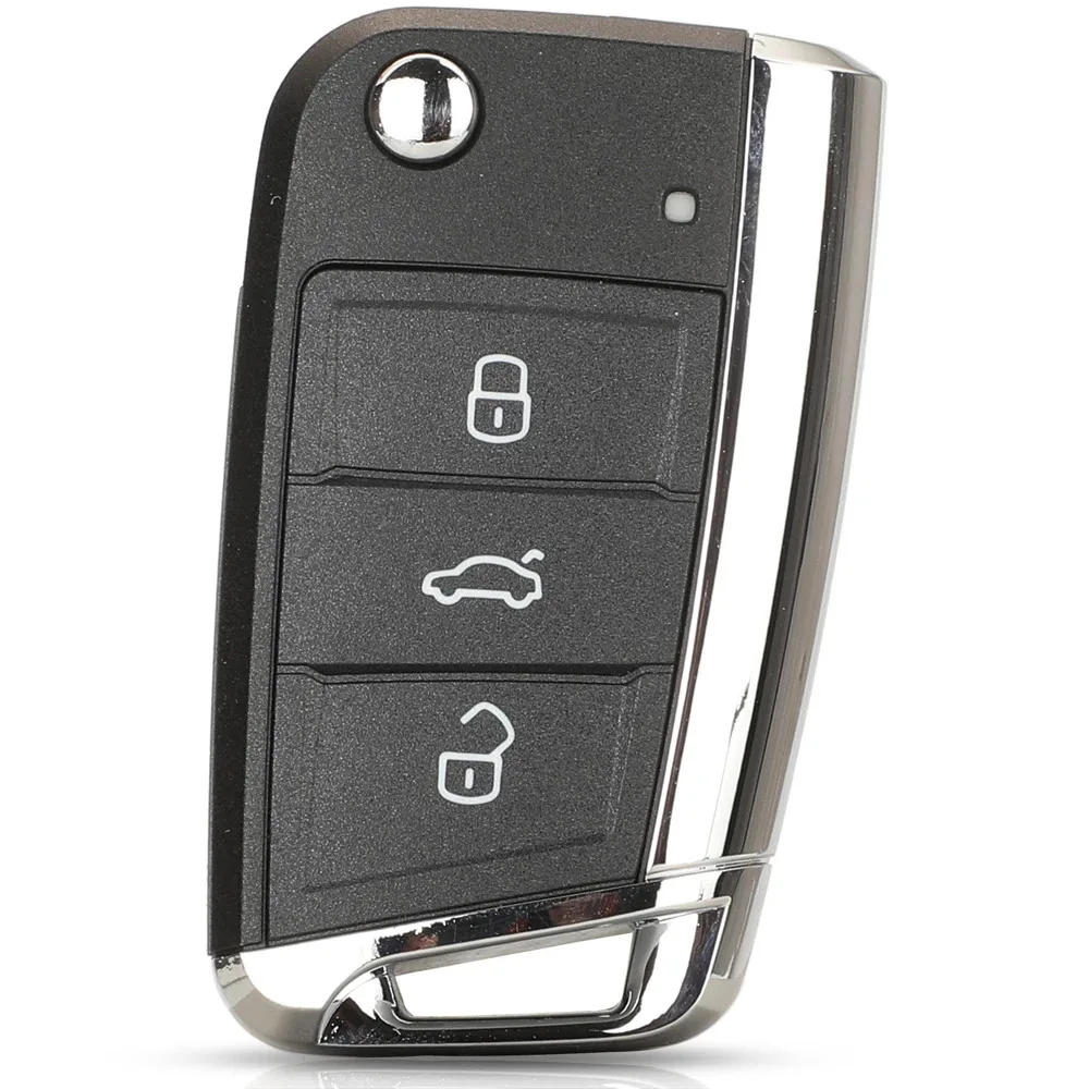 

3BTN MQB чехол для дистанционного ключа для VW Golf 5 7 Sportsvan GTI MK7 для Skoda Octavia A7 для Seat HU66/HU162t Blade