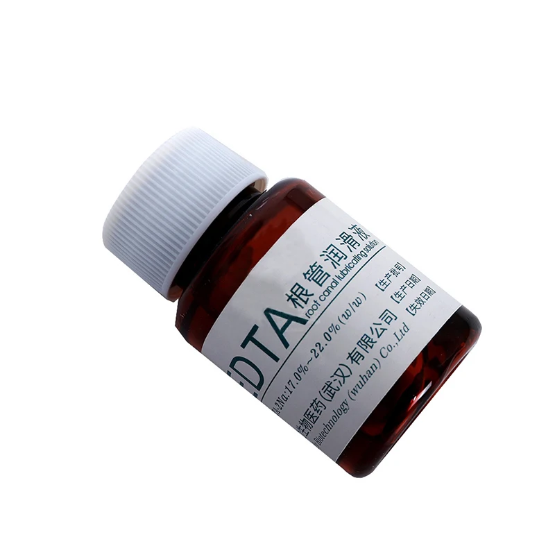 Раствор для смазки корневого канала EDTA 25 мл обработки используется во время