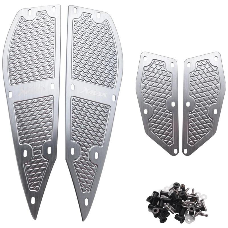 

For Yamaha Xmax 300 Foot Pegs Plates X Max 300 Footrest Step Pads Xmax 300 For Yamaha Motorcycle Cnc Accessories