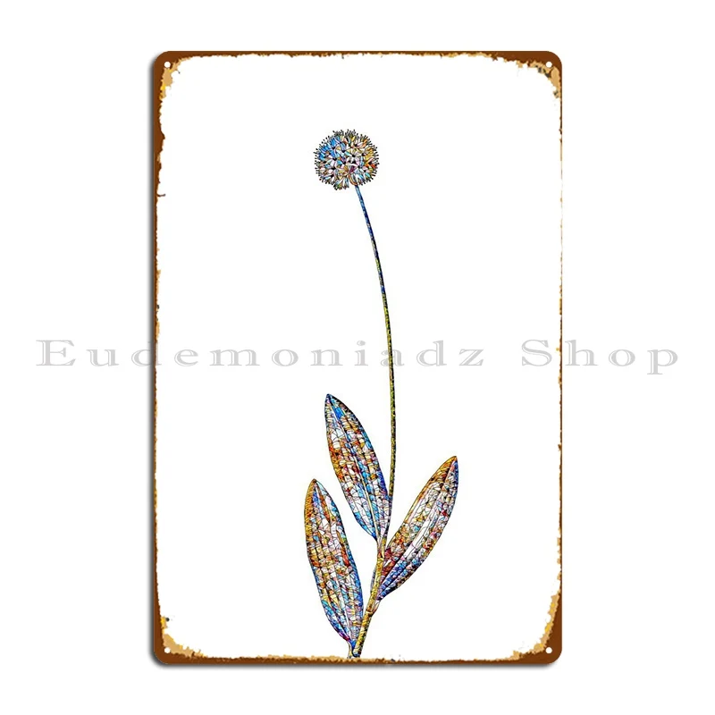 

Prismatic Mosaic Floral Metal Sign Rusty Garage Plaques Wall Plaque Create Cinema Tin Sign Poster
