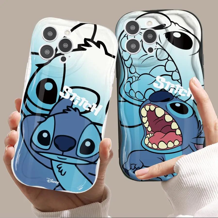 Disney Stitch Phone Case for Vivo Y16 Y17 Y19 Y20 Y20i Y21 Y21A Y02 Y12 Y15S 2021 Y35 Y22S Y36 Y50 4G 5G Cover