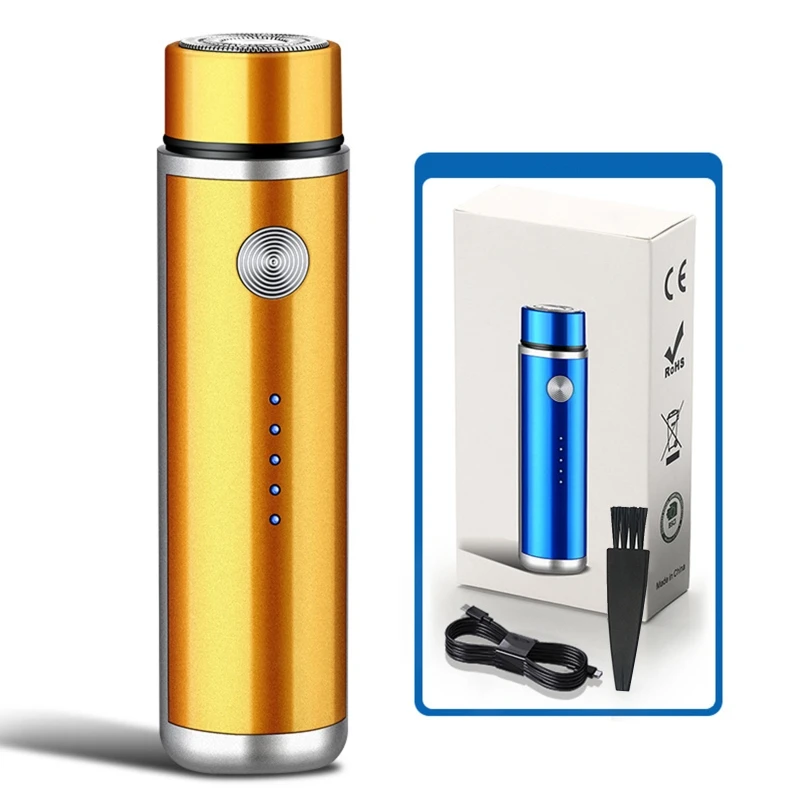 

Электрический мини-триммер для бороды с бритвенным устройством