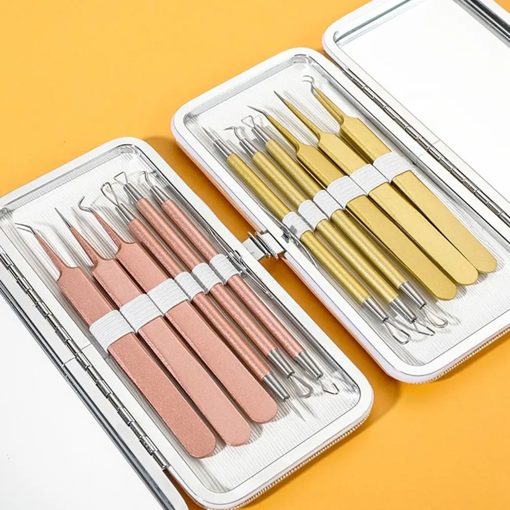 

Light Weight Cell Pimples Blackhead Clip Ultra-fine Effort-saving Acne Tweezers Easy To Use Strong Acne Remover Extractor