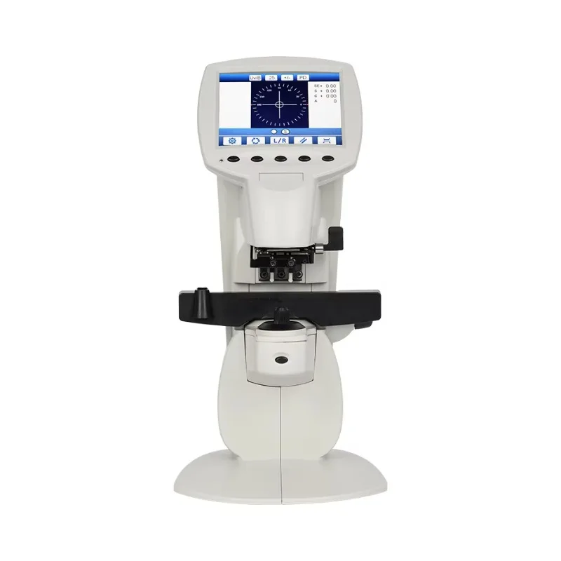 Фото 7-дюймовый сенсорный ленсметер Hartmann Aist Optics LM 600 для автоматического измерения параметров линз, оборудование для оптического центра зрения №1