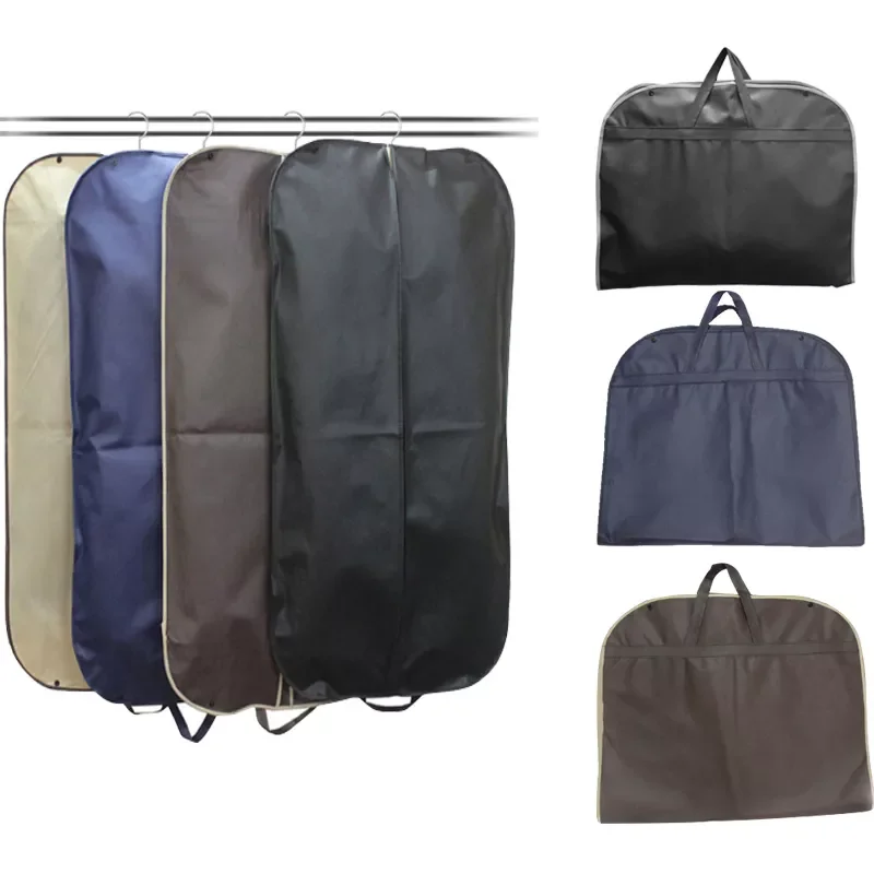 

Dust Cover Non-Woven Home Moisture-Proof Wardrobe Hanging Clothes Storage Bag Suit Dress Clothes Dust Cover