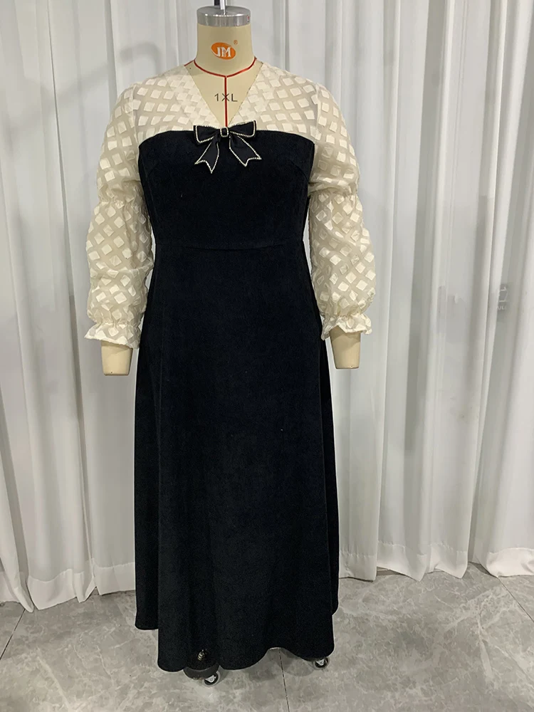 Рисунок 3 - Женское платье-макси с бантом и