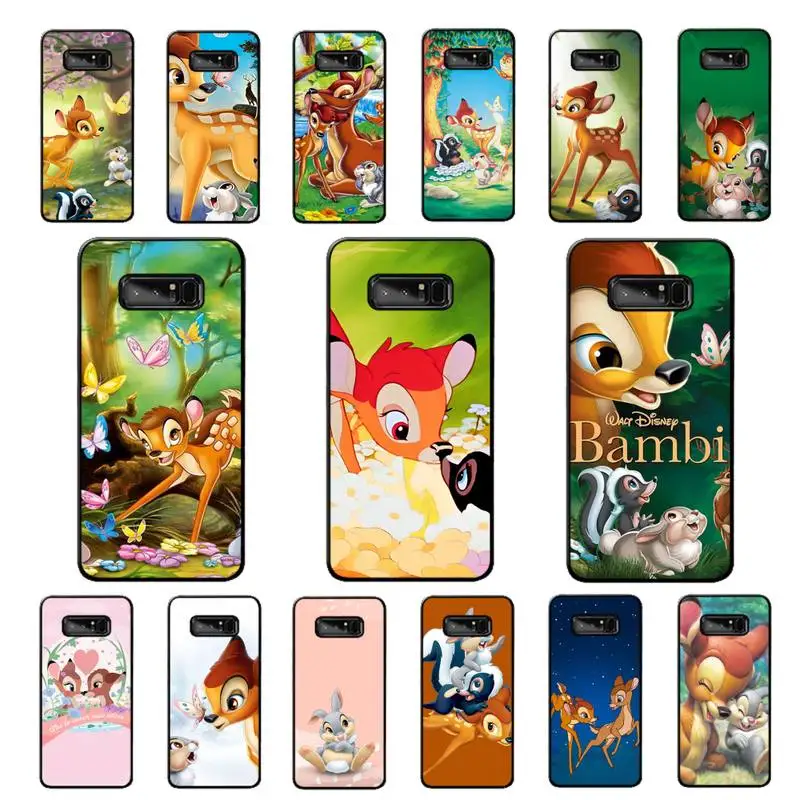 

Disney Bambi Phone Case for Samsung Note 5 7 8 9 10 20 pro plus lite ultra A21 12 02