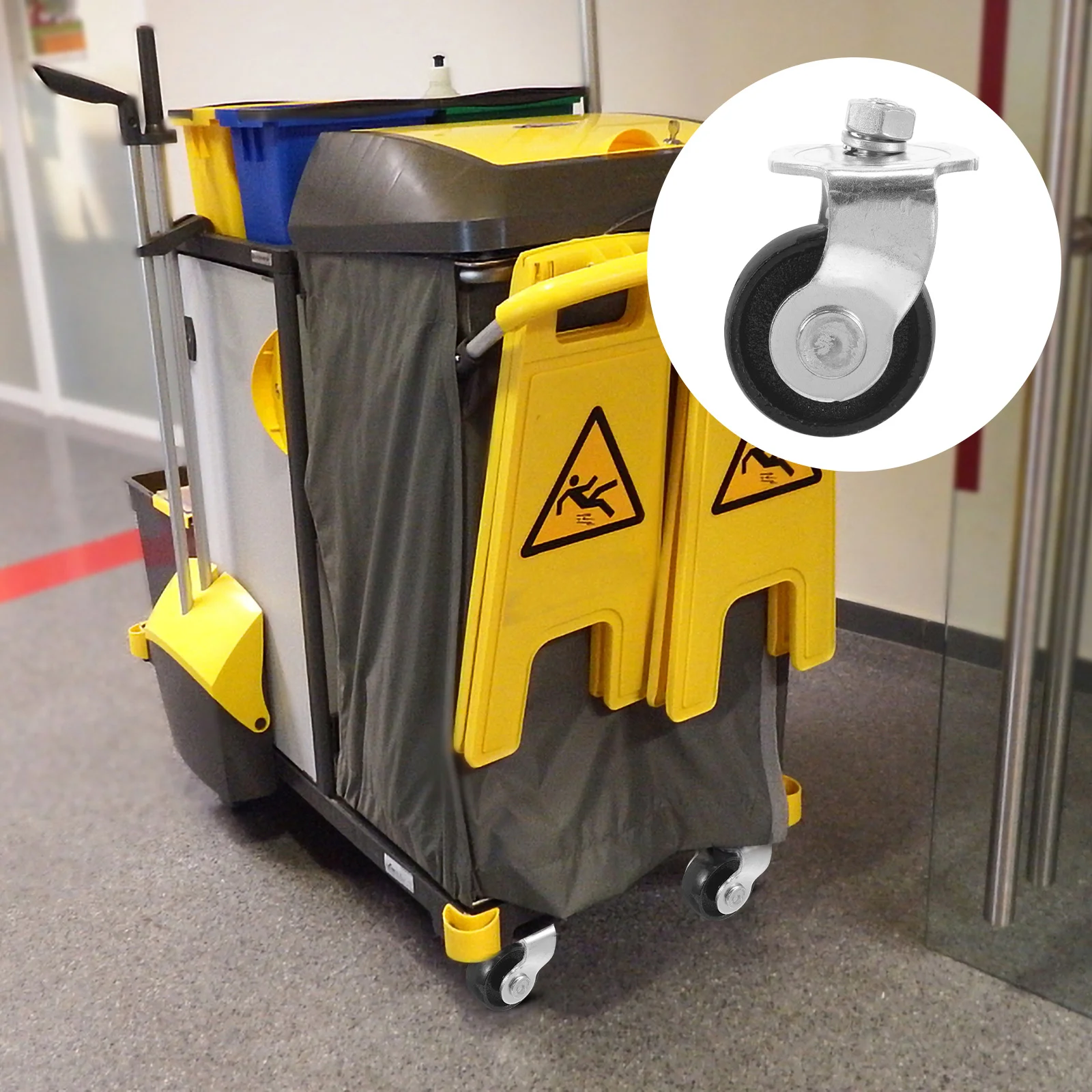 

Hydraulic Jack Casters 2 Ton Floor Wheel Horizontal Wheels Heavy Duty Car Supplies Garage Accessories