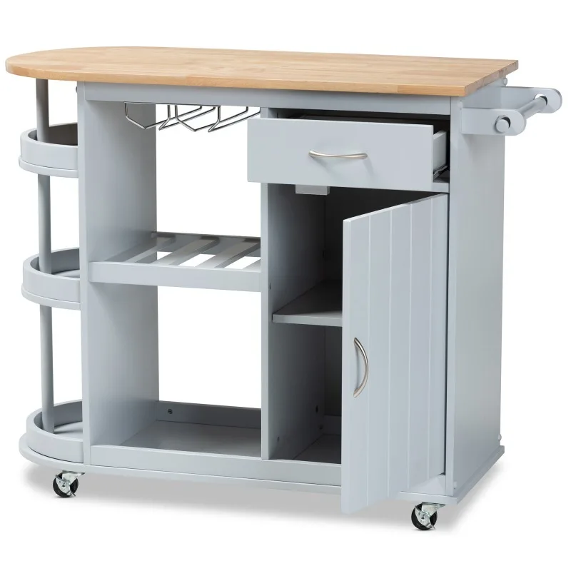 

Baxton Studio Donnie Kitchen Storage Cart