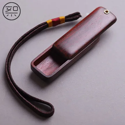 

Изысканная антикварная маленькая коробка для благовоний из розового дерева