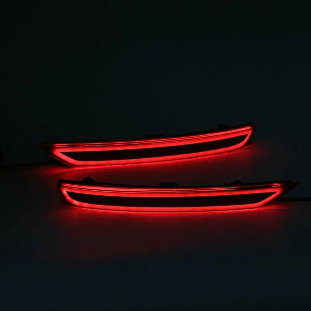 Автомобильный фонарь заднего бампера рефлектор стоп-сигнал красная