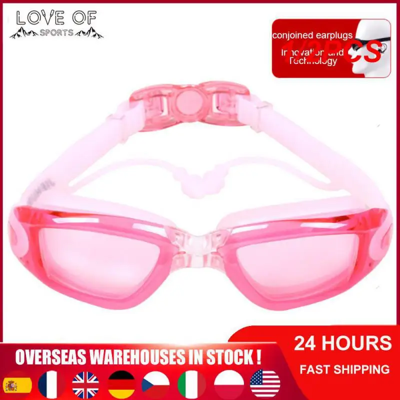 

1/2PCS New Professional Adult Anti-fog UV Protection Lens Men Women Swimming Goggles Waterproof Adjustable Silicone Swim Glasses
