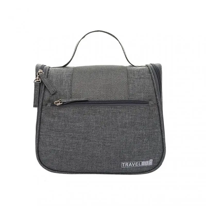 

Практичная однотонная дорожная сумка для хранения, модная косметичка, сумка для хранения, мочалка, 1 шт., простой современный ручной дизайн