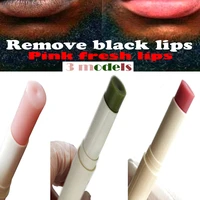 african hot sale natural green plant pink fresh lightening lip cream treatment to remove dark lips men and women free shipping