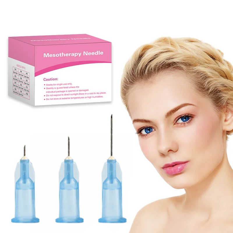 500pcs/Box Painless Small Needle Beauty Ultrafine 25g 13mm Disposable Syringes Korean Cosmetic Sterile Tools Mesotherapy Needle