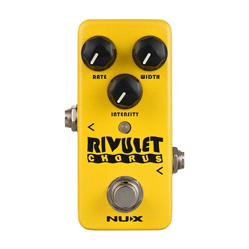 NUX RIVULET Chorus Guitar Effect Pedal Buffered/ True Bypass Supports USB Firmware Upgrade Guitar Accessories