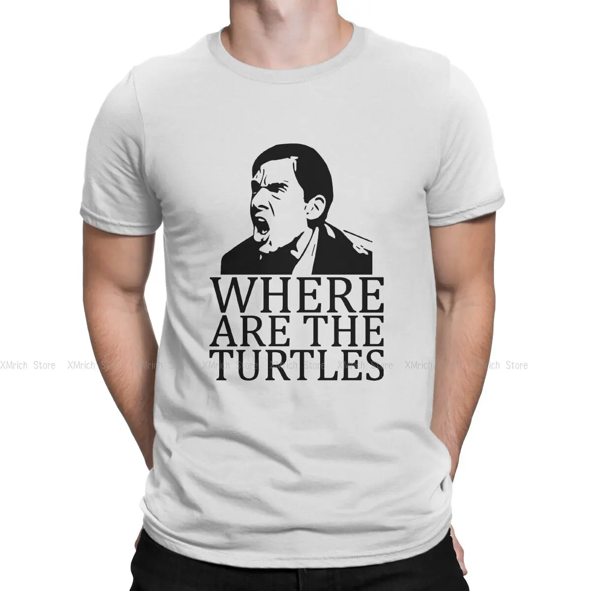 

Мужская футболка с коротким рукавом и круглым вырезом, 100% хлопок