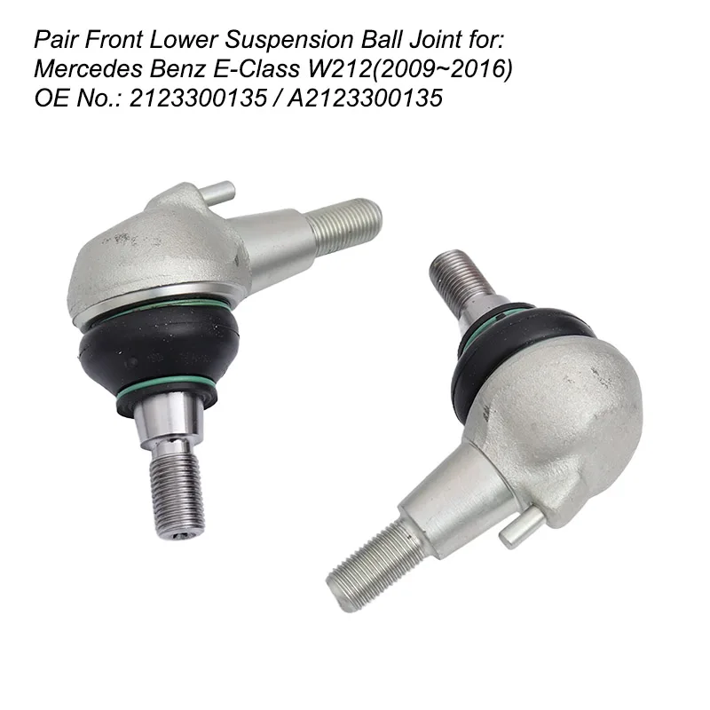 Пара передних нижних шаровых шарниров управления для Mercedes Benz E-Class W212 (2009~2016) 2123300135