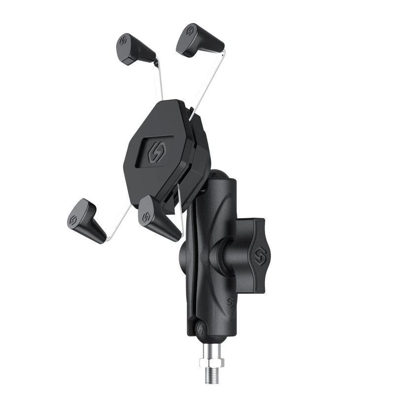 

Motorcycle Ball for Head Holder for 3.5-7" Cellphone with Thread X-shape Mou JIAN