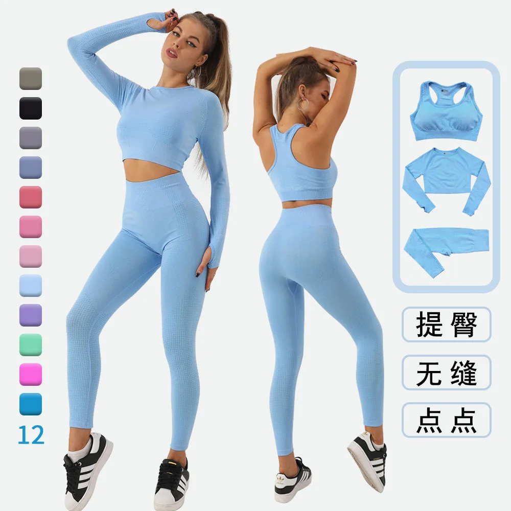 

Long Sleeve Crop Top Women Gym