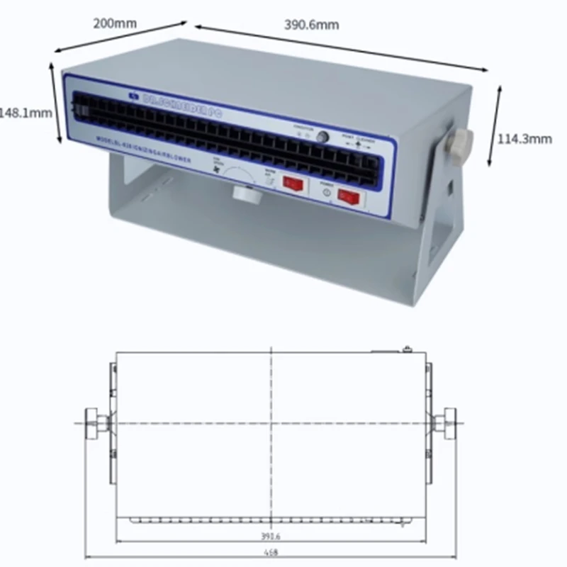 SL-028 горизонтальный ионный вентилятор исключает отрицательные ионы