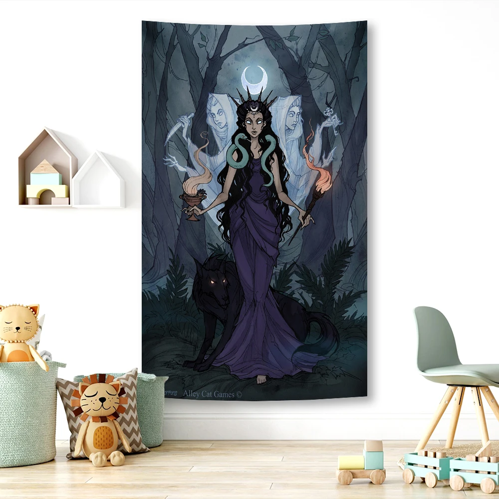 

Гобелен "Богиня Гекаты" из полиэстера