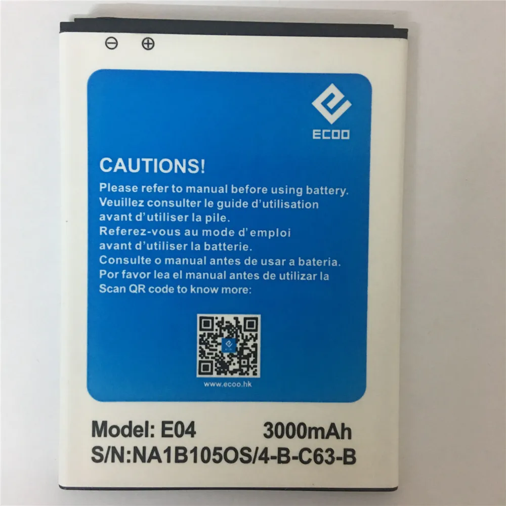 

High Quality 3000mAh 3.7V Li-ion battery For Elephone E04 Mobile phone Batterie