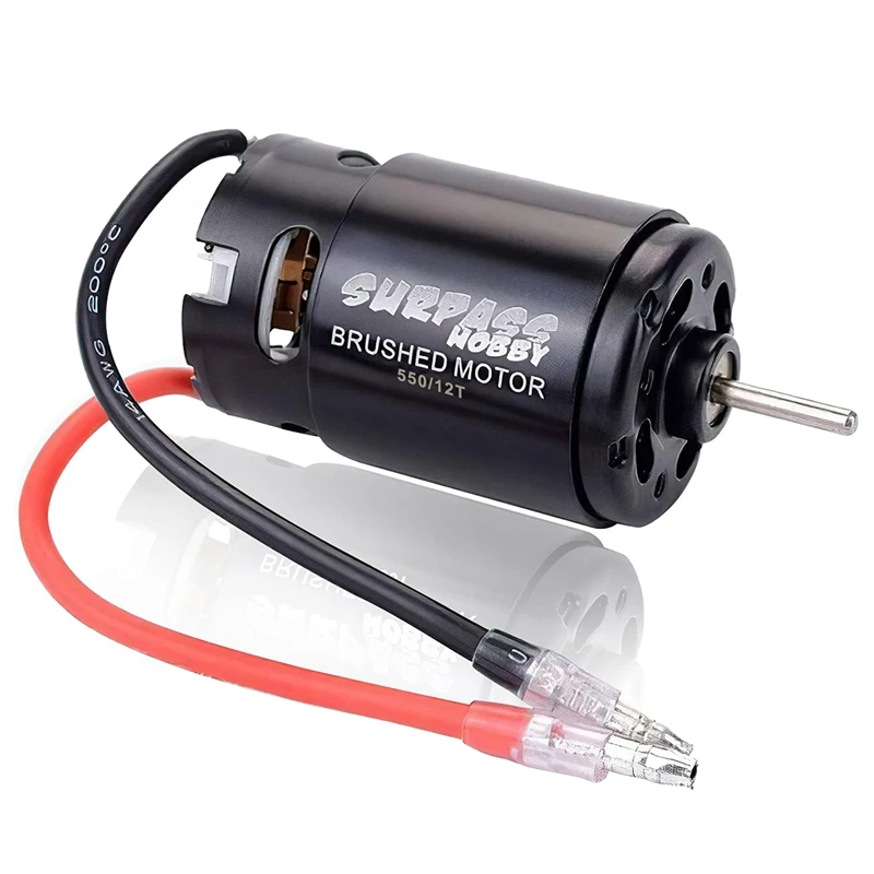 

SURPASS HOBBY 550 Brushed Motor For HSP HPI Wltoys Kyosho TRAXXAS 1/10 RC Car Off-Road Crawler Vehicle