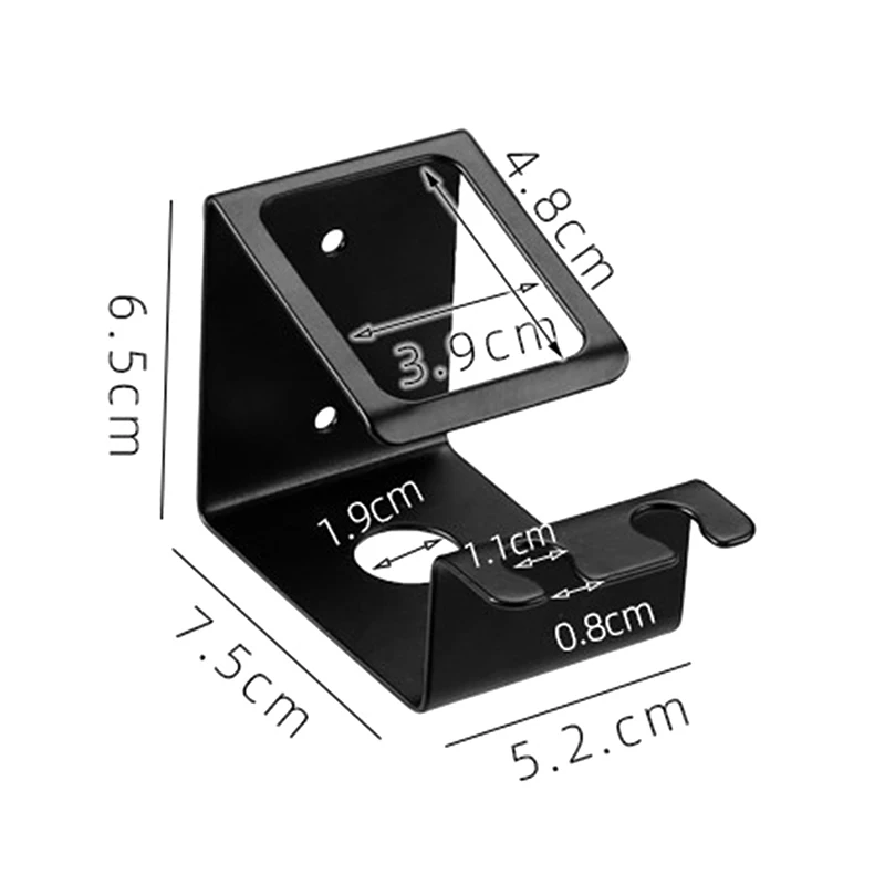 Модернизированные Rvs Tandpasta Tandenborstel Bekerhouder Zwart Tuin Zelfkle Детские аксессуары Tandenborstelhouder