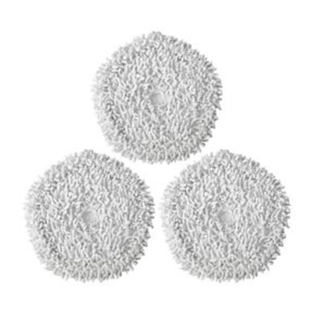 

3PCS Long Fiber Mop Cloth Self-Cleaning Robot Mop Pad Reusable Rag for Dreame W10/Pro Vacuum Cleaner Parts
