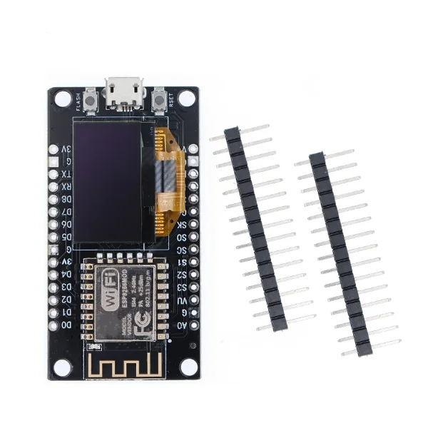 Фото Модуль OLED-дисплея 0,96 дюйма с Wi-Fi и ESP8266 NODEMCU, USB Type-C №3