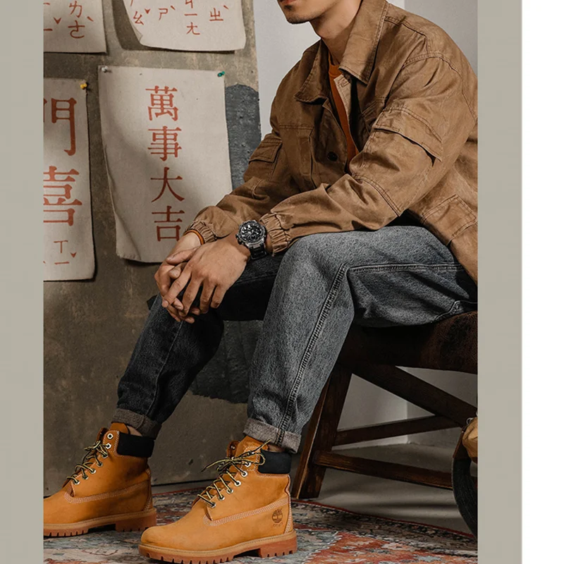 Men Clothing 2022 Autumn and Winter New Straight Loose Cylinder Jeans Vintage Comfortable Blue Temperament Harun Trousers Femal