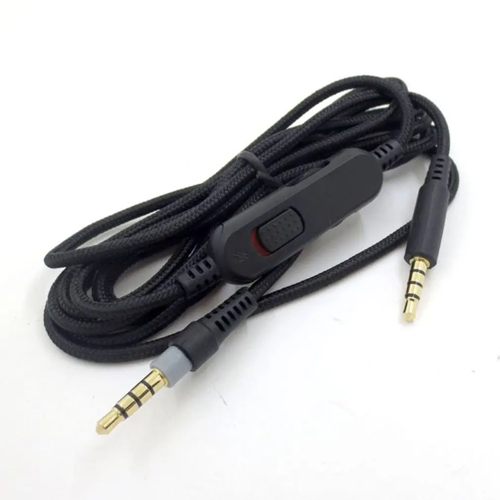 

2m Headphone 3.5mm Male To Male Cable Audio Cord Line for HyperX Cloud Mix Cloud Alpha Gaming Headsets Q39 Audio Cables