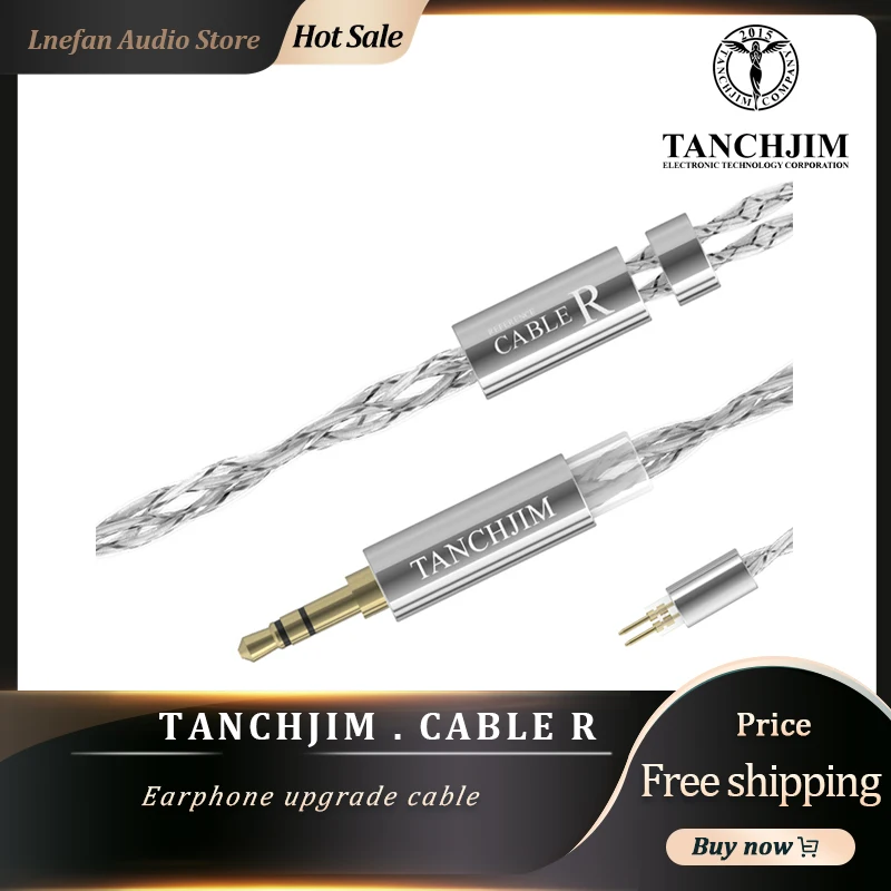 

TANCHJIM CABLE-R Prism Earphone Upgrade Cable 0.78 Pin With 3.5mm 2.5mm 4.4mm Plug High-End Headphone Cables