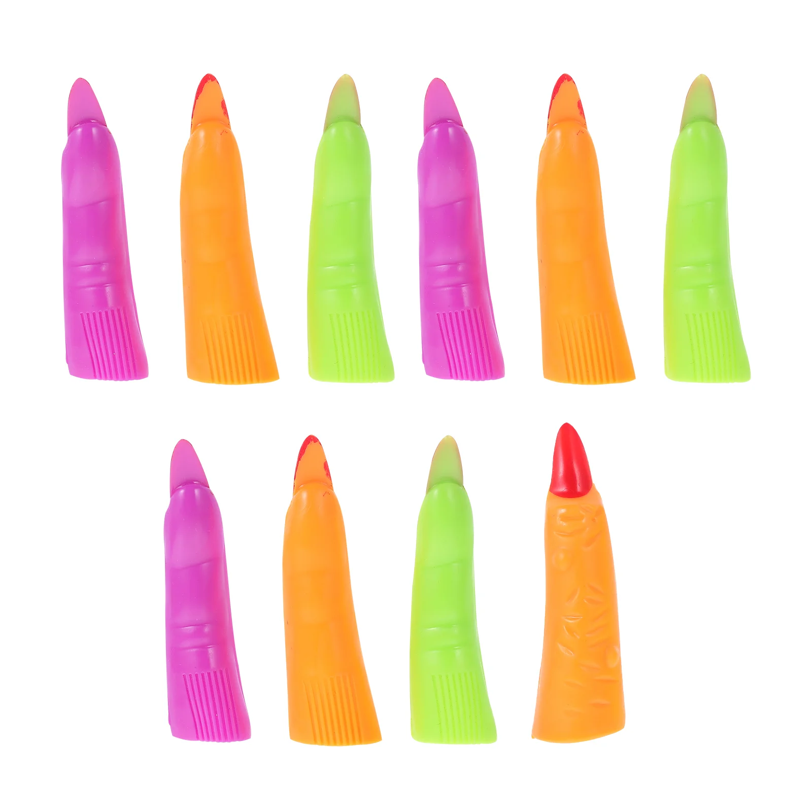 

Детские Чехлы для ногтей на Хэллоуин Цвет раньше (случайный цвет)