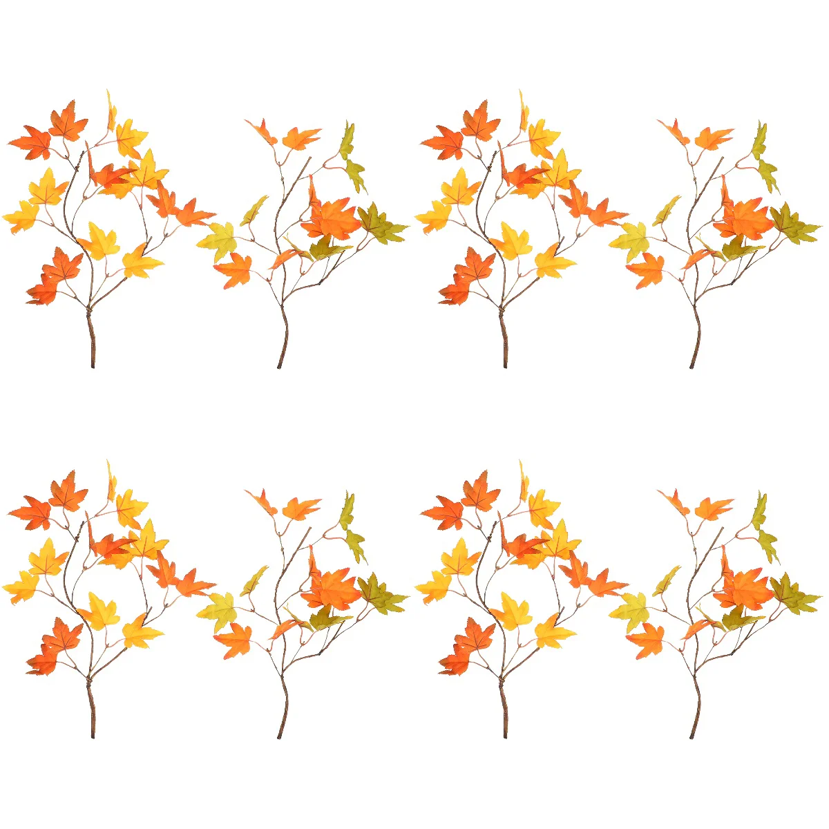 

Simulated Maple Leaf Flower Arrangement Halloween Home Decor Household Fake Branch