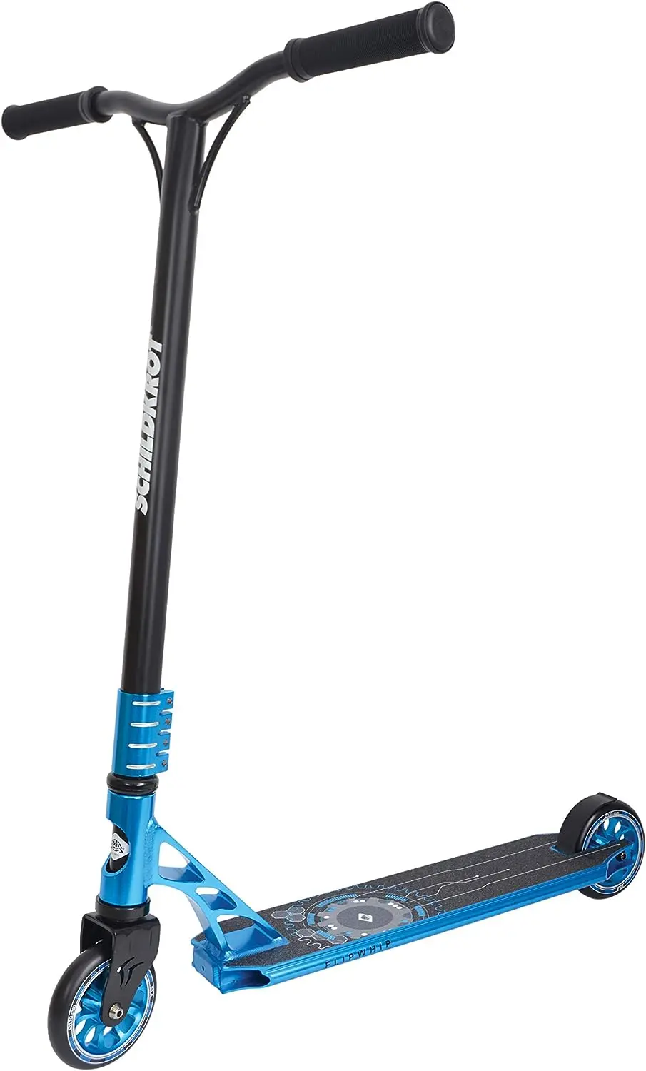 

Scooter Flipwhip, Design Blue, Premium Stunt Scooter with HIC Compression and Aluminum Rim, 110 mm PU Wheels, for All Tricks a