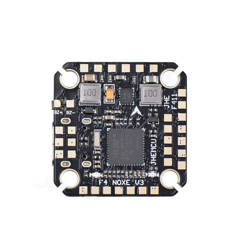 

JHEMCU F4 Noxe V3 F411 Acro Deluxe Version Flight Controller 5v 10v Bec Osd Baro Blackbox 2-6s 20 x 20mm For Rc Fpv Racing Drone