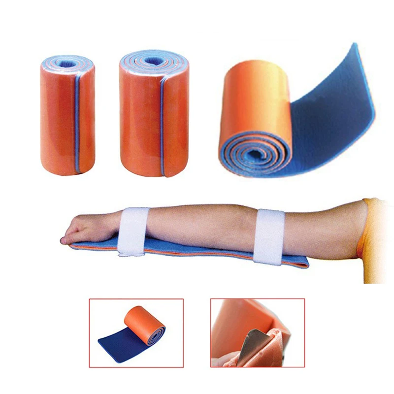 

First Aid Roll Splint Aluminum Alloy Polymer Plastic Pet Fracture Fixation Accessories Military Survival Gear Rescue Kit Hiking