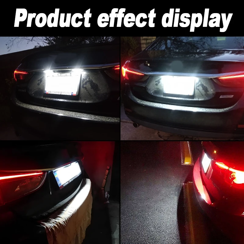 2шт GHK 151270 B для Mazda A/T (Aka 6) 2014-2017 3 хэтчбека 2014-2018 12 В белый светодиодный светильник