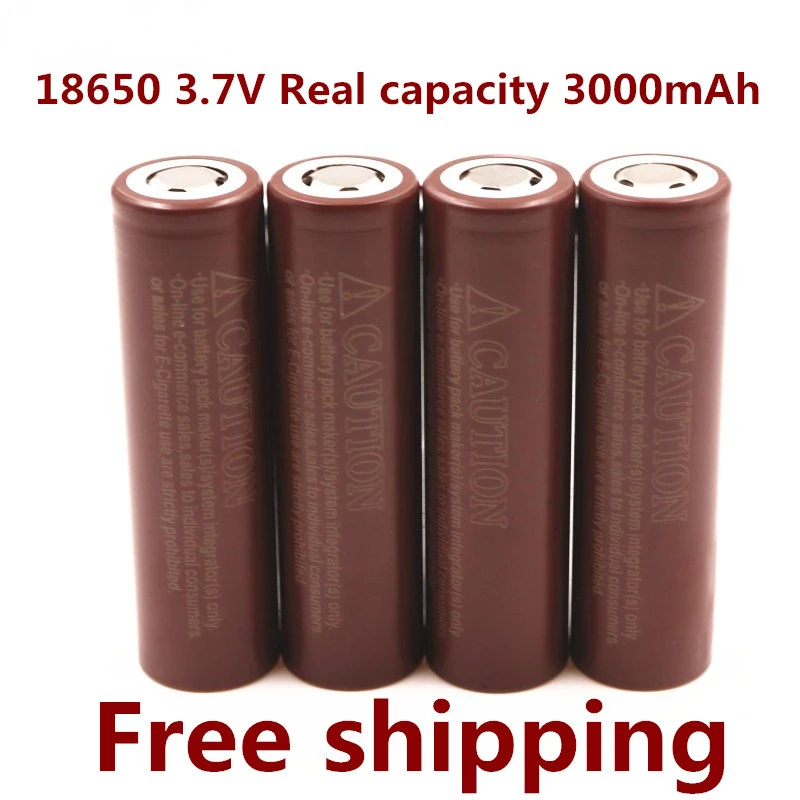 

100% original 3000mAh battery 3.6V discharge 20A 18650 battery for LGHG2 3000MAH 3.7V 18650 Power battery