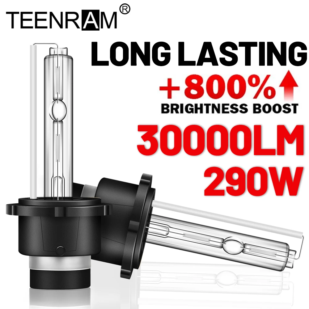 

Суперяркие Ксеноновые Лампы Для Фар 30000LM HID D2S D2R 290W Для Автомобилей 12V 24V 4300K 5000K 6000K 8000K 10000K 12000K
