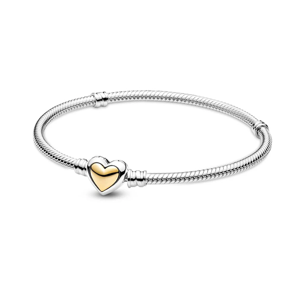 Браслеты с шармами Pandora 92 Серебряные Оригинальные моменты куполообразные