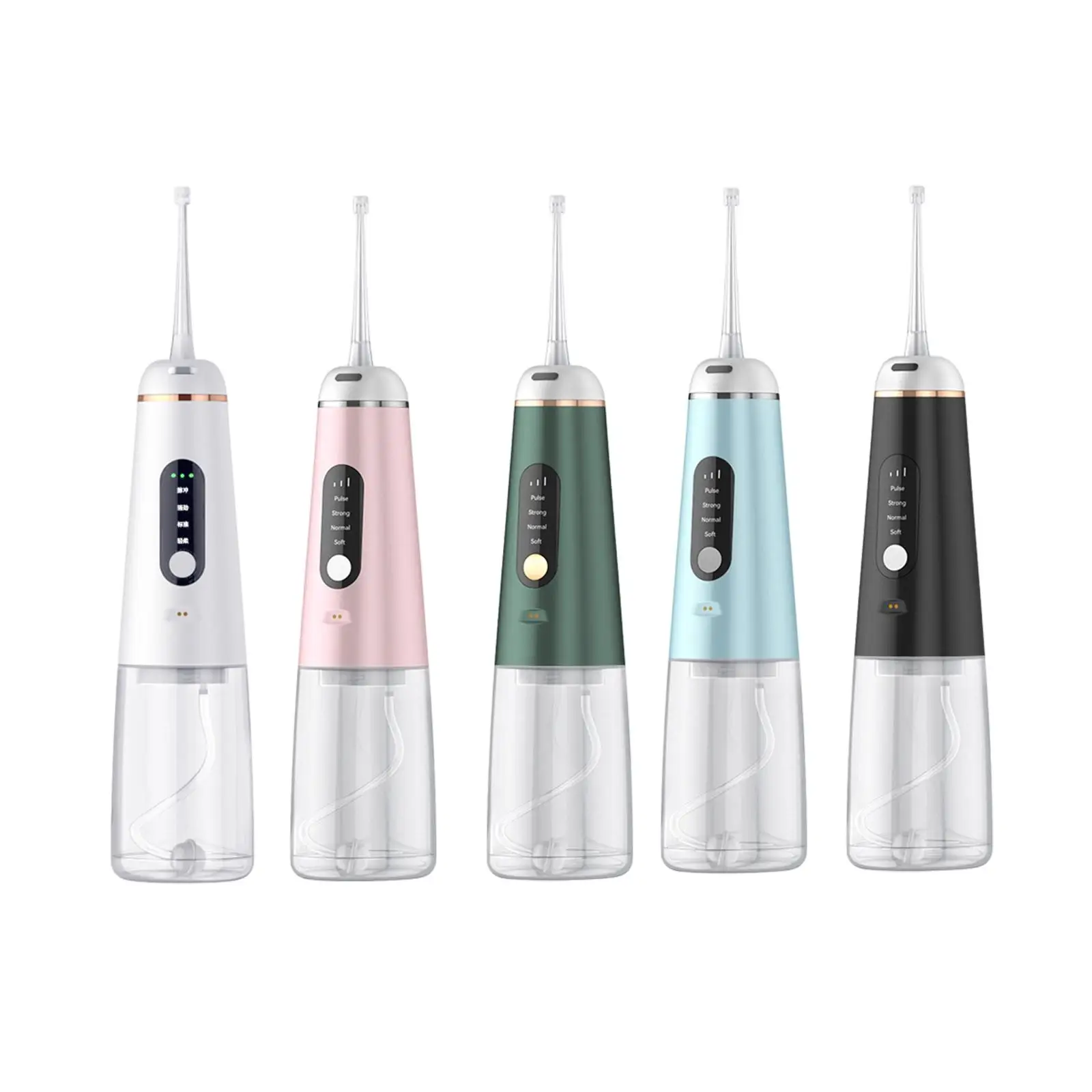 

Rechargeable Oral Irrigator Teeth Cleaner Floss with Jet Tips for Travel Aldult