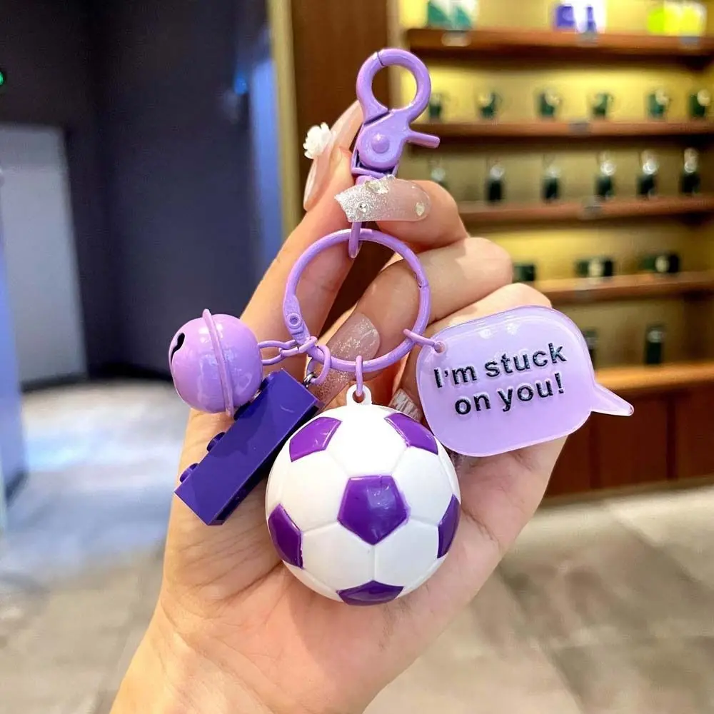 

Bag Charm Football Souvenir Keyring Jewelry Accessories Ornaments Soccor Keyring Key Rings Key Chain Football Keychain