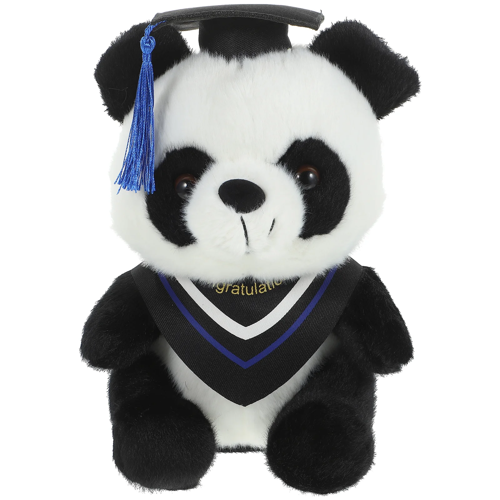 

The Gift Cartoon Graduation Panda Toy Stuffed Toys Plush Pp Cotton Cap Hat