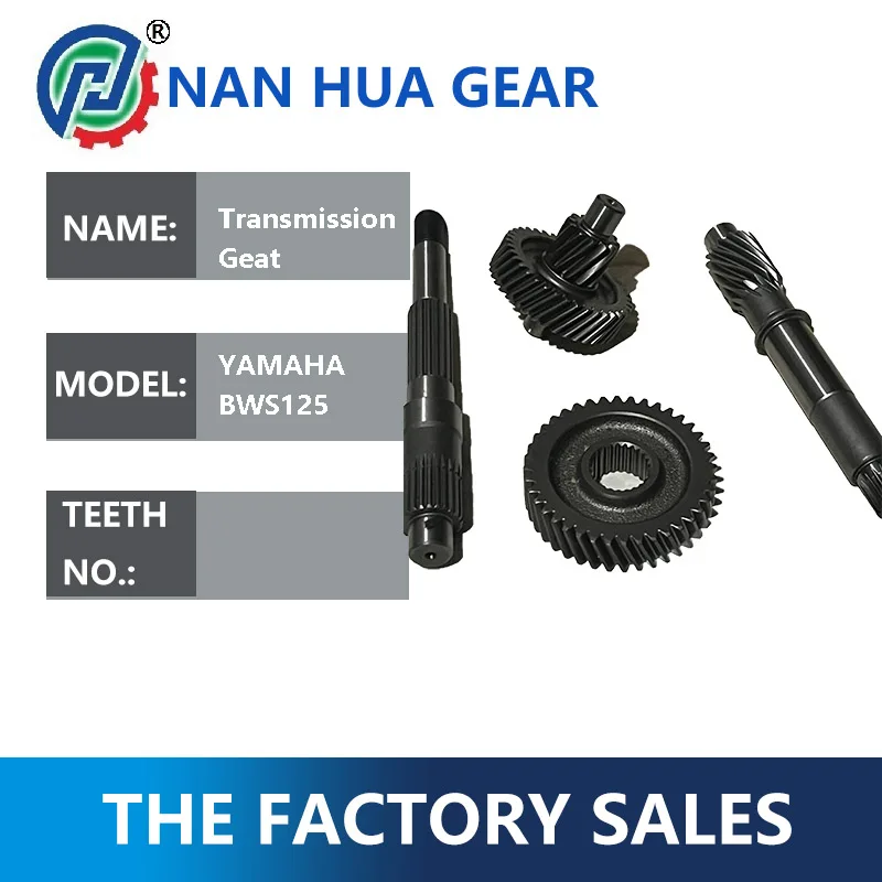 Motorcycle Transmission Axle Drive Axle Output Sprocket Shaft Gearbox Output Final Drive gear For   YAMAHA BWS125cc Scooter
