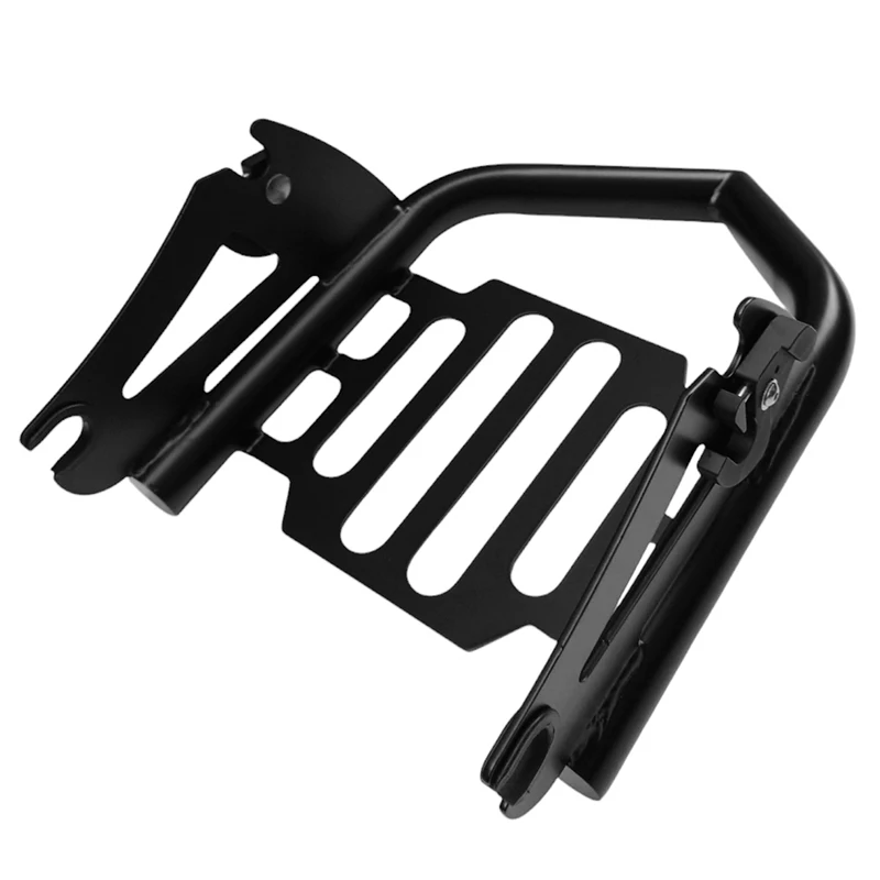 HCMT черный и хромированный комплект кронштейнов для заднего руля багажник